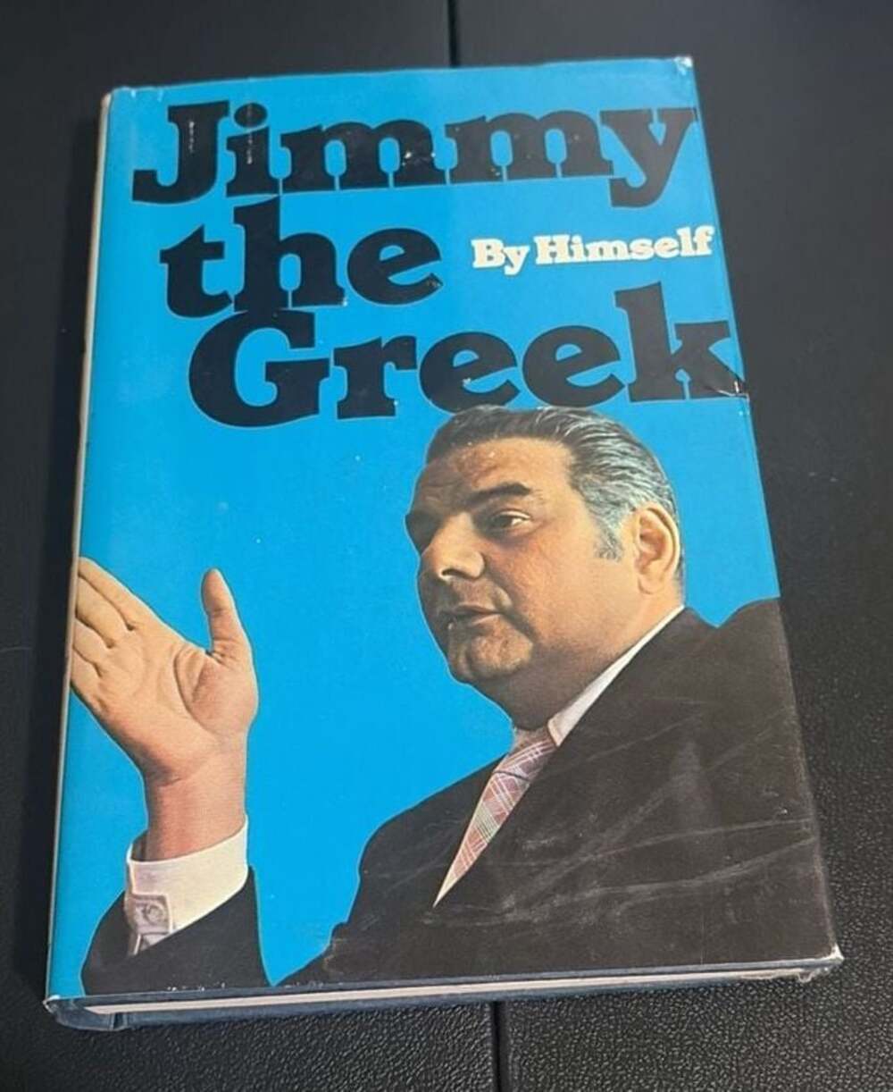 Jimmy the Greek By Himself Hardcover Book